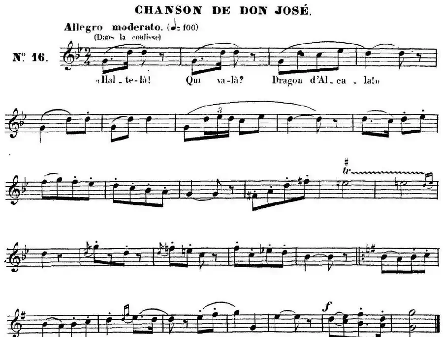 Carmen for Solo Piano（卡门全剧钢琴独奏版）（No.16）