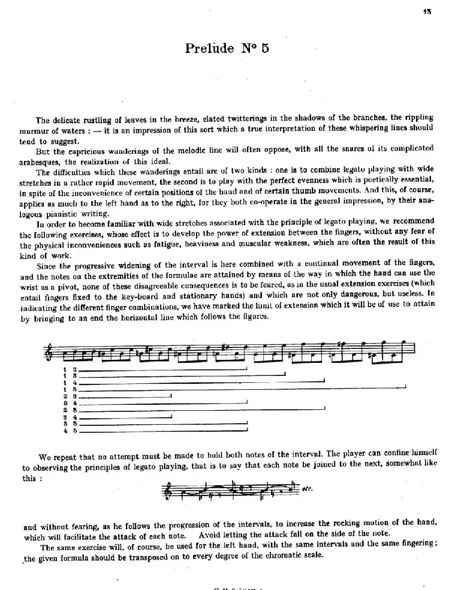 Preludes Op.28（24首前奏曲·5）
