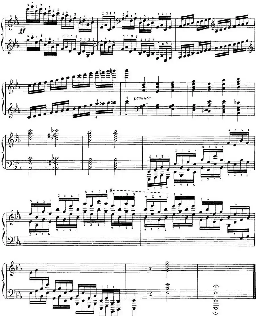 15 Etudes de Virtuosité Op.72 No.7（十五首钢琴练习曲之七）