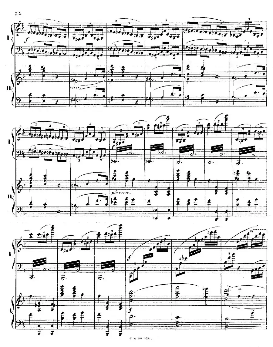 Piano Concerto No.2 in F Major Op.35（F大调第二钢琴协奏曲·Ⅰ·双钢琴）