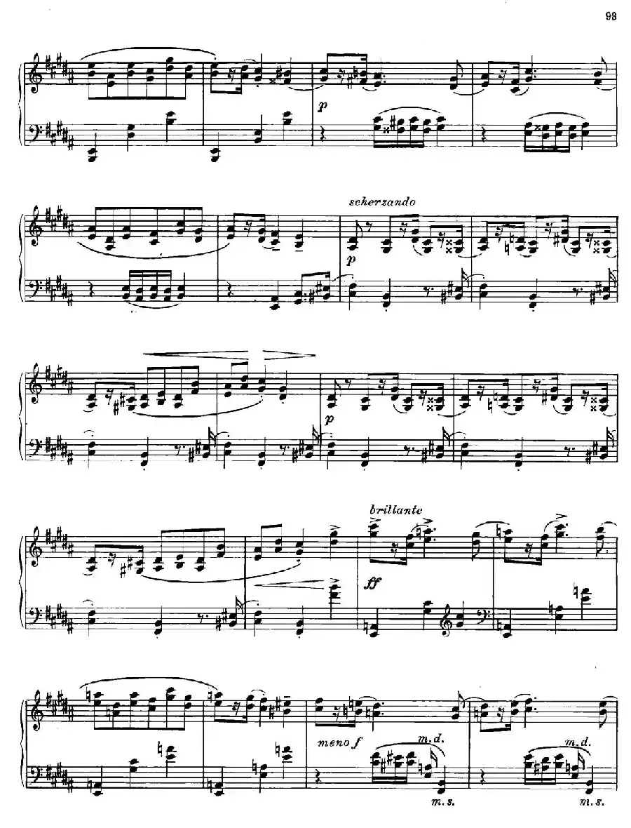 Prokofiev - Ten Pieces Op.12（普罗科菲耶夫-10首小品·4）