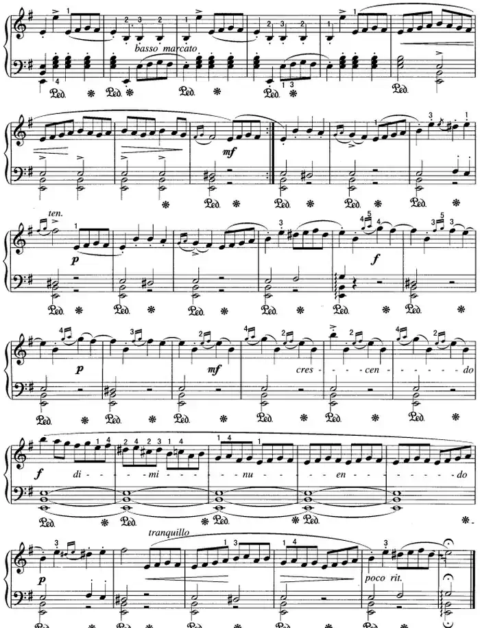 不可不弹的世界钢琴名曲：长鼓舞曲