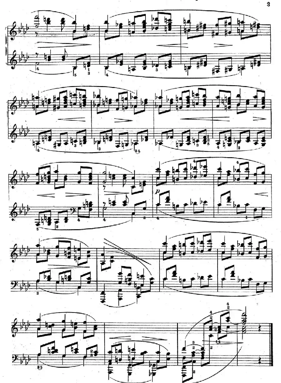 Six Pieces Op.32（6首小品·4. 挪威民歌）