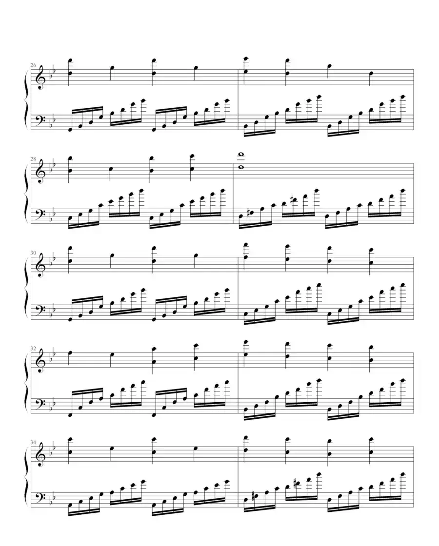 辛德勒的名单（何爱媛制谱版）