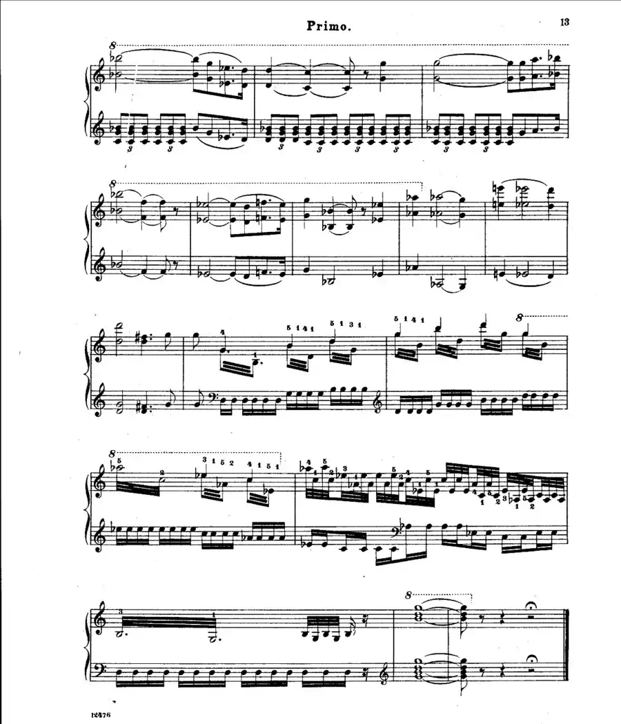 L'Arlesienne Suite No·1（阿莱城姑娘·第一组曲·四手联弹）