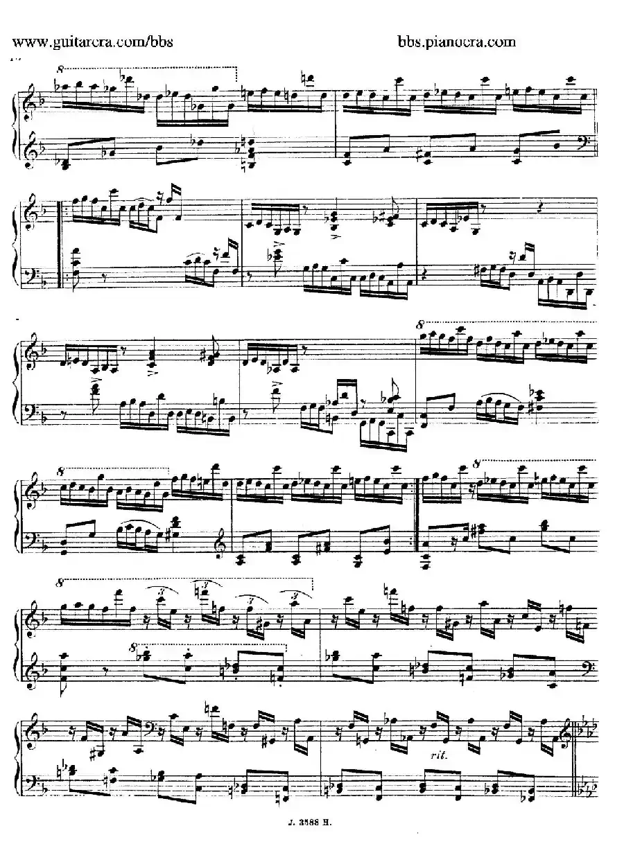 Theme with Variations and Fugue in F Major Op.14 （F大调主题变奏与赋格）