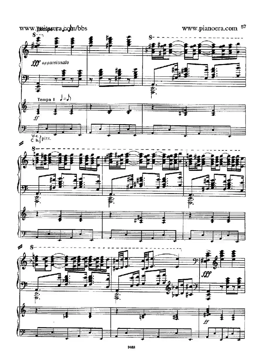 Piano Concerto in D-flat Major Op.37（降D大调钢琴协奏曲·Ⅱ·双钢琴）