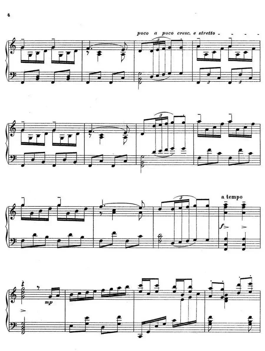 4 Lyric Pieces Op·74（4首抒情小品·3）