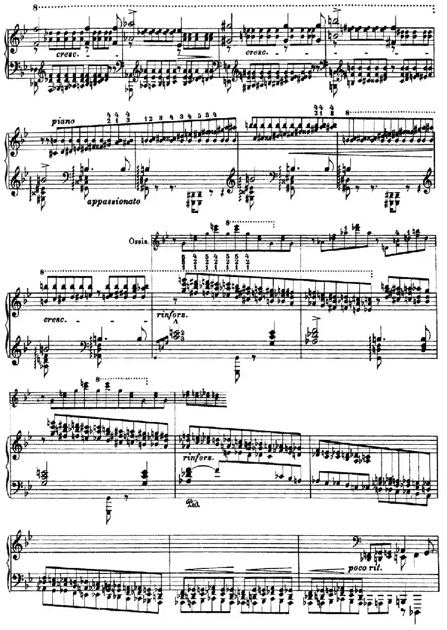 12 Etudes d'execution Transcendante S.139（12首超技练习曲·4）