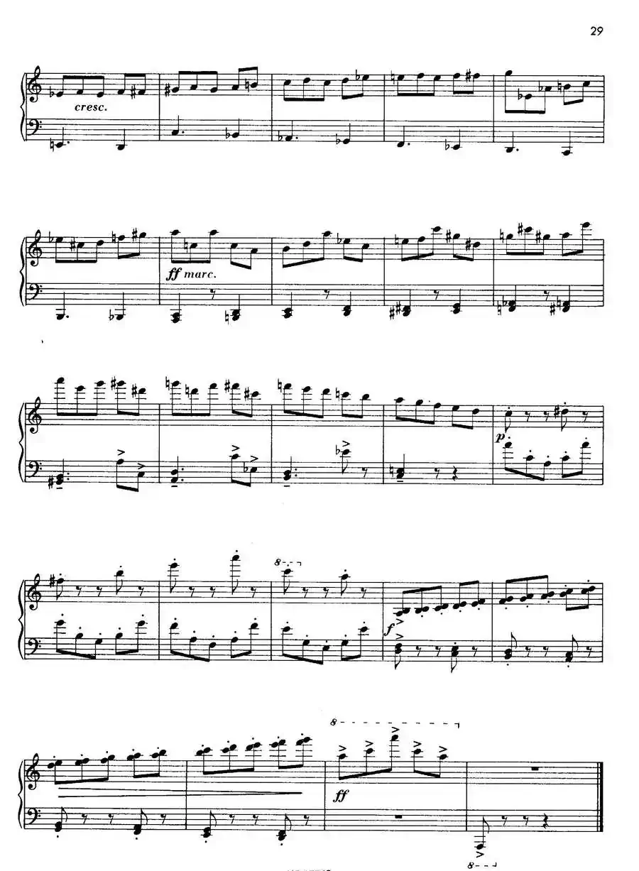 Notebook f Young People Op·59（为青少年而作的钢琴曲集·15）
