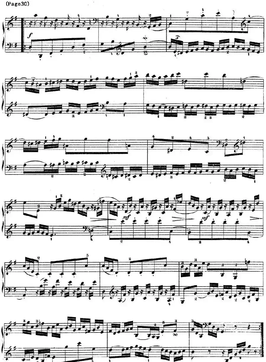 哥德堡变奏曲 巴赫 Goldberg Variationen BWV988