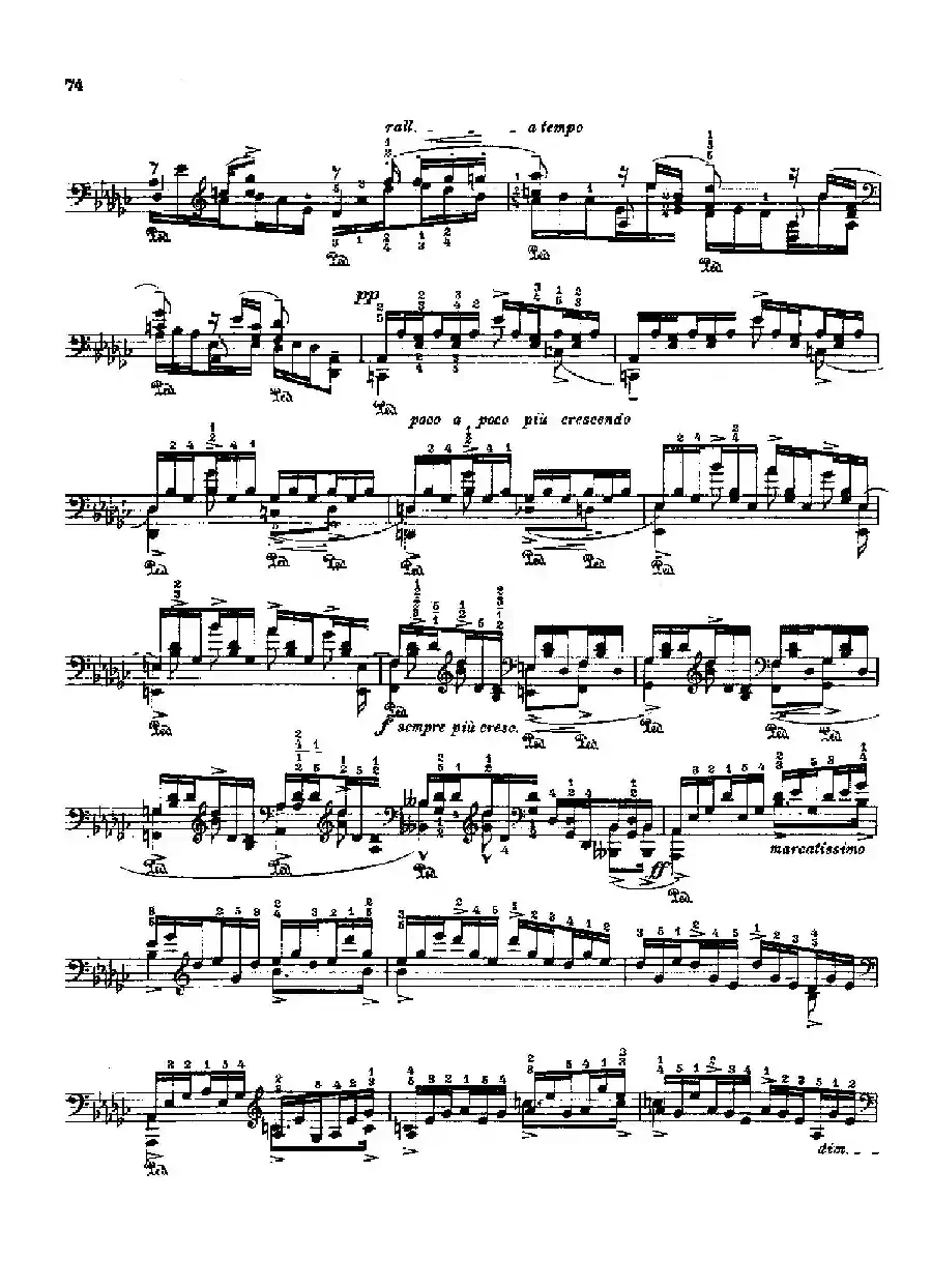 53首以肖邦练习曲为素材而作的练习曲（No.12A）