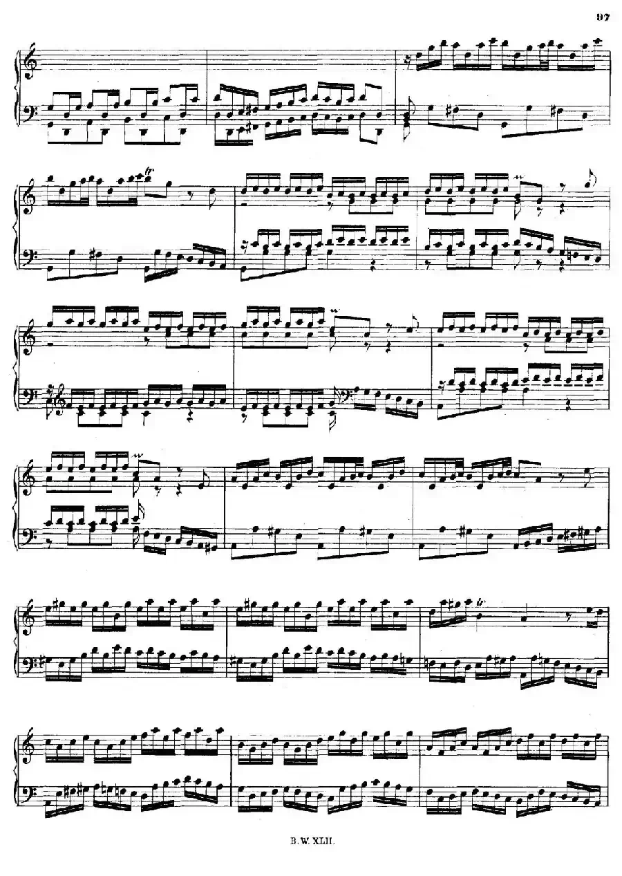 16 Concertos BWV 972-987（十六首为独奏古钢琴而作的协奏曲）（P31——40）