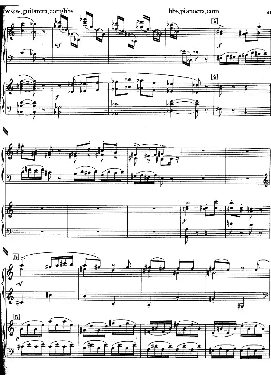 Piano Concerto in c-sharp Minor（升c小调钢琴协奏曲·第三乐章）