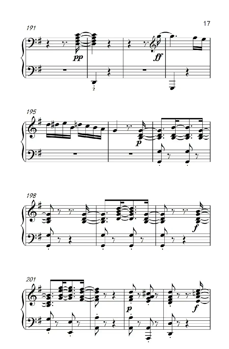 第九级2.G大调奏鸣曲 第一乐章 Op.31 No.1（中央音乐学院 钢琴（业余）考级教程 7-9级）