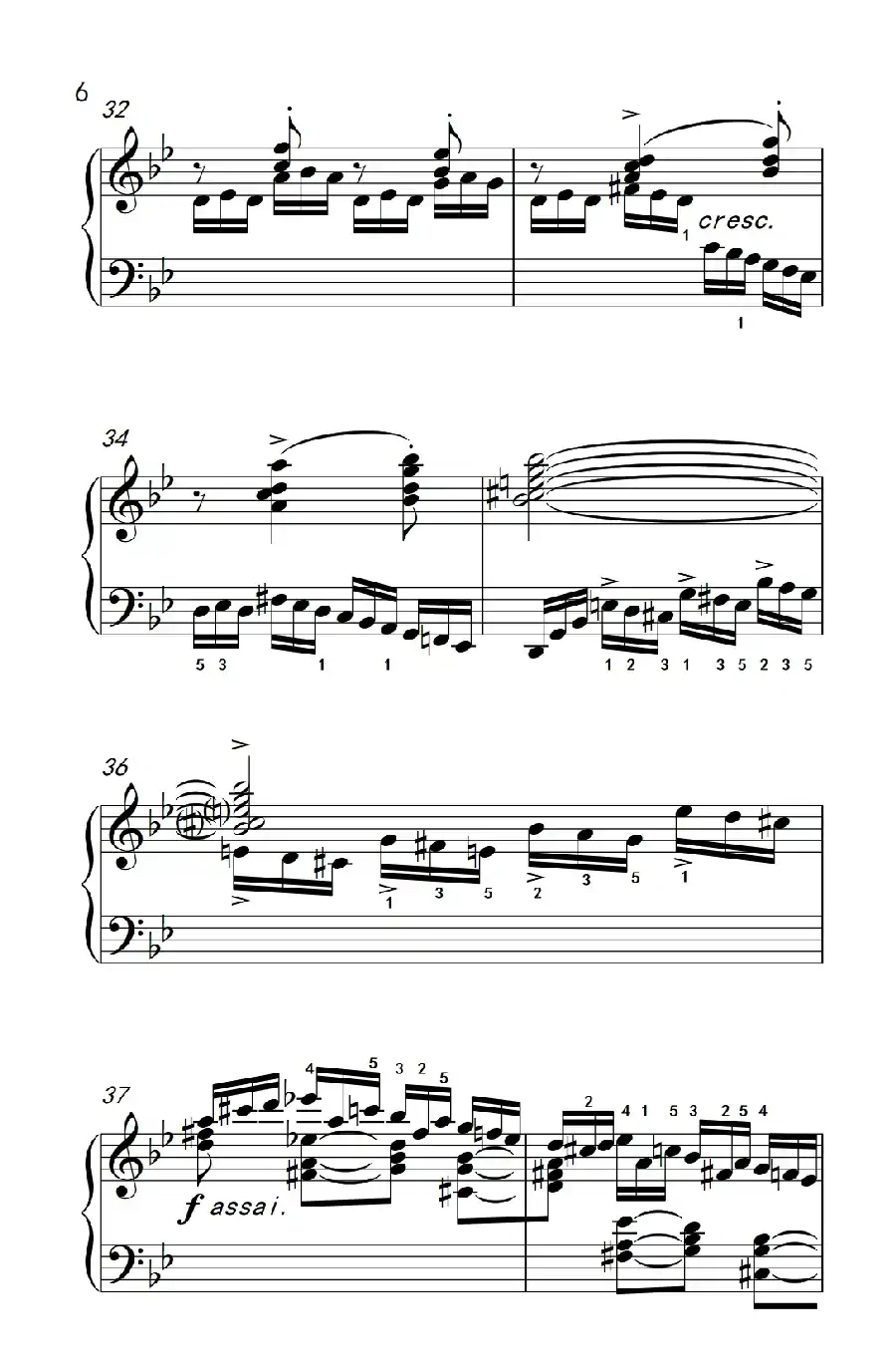 莫什科夫斯基 钢琴练习曲（第二首）