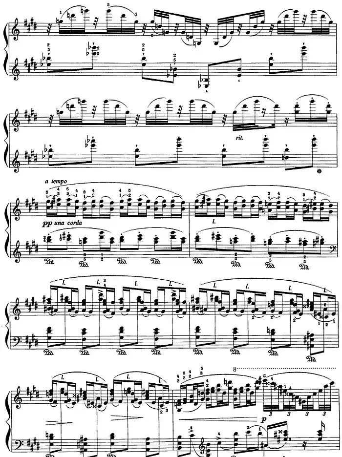 现代钢琴曲：12、水之游戏