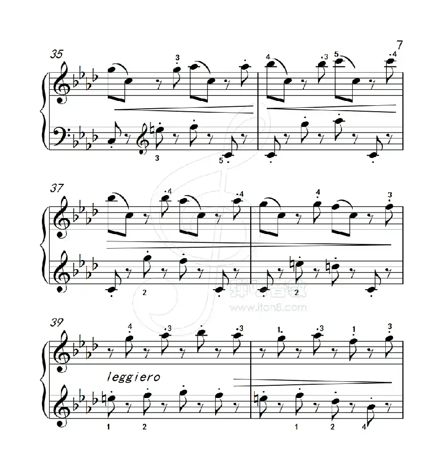 练习曲 43(克拉莫钢琴练习曲60首)