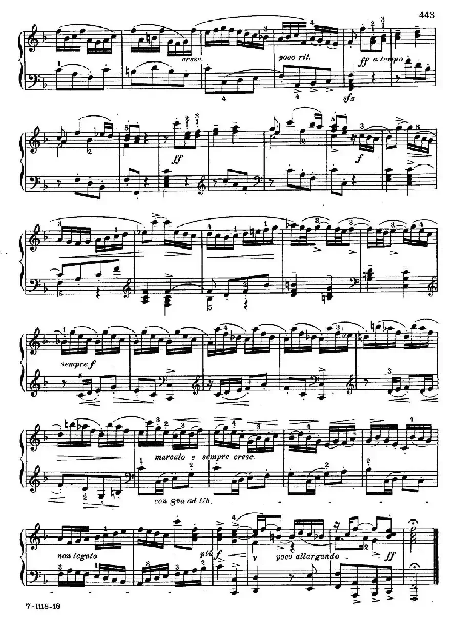 Italian Concerto BWV 971 （意大利协奏曲）