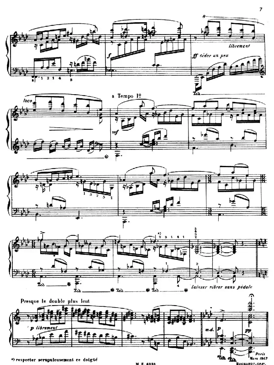 Intermezzo No.3 in A-flat Major（降A大调第三间奏曲）