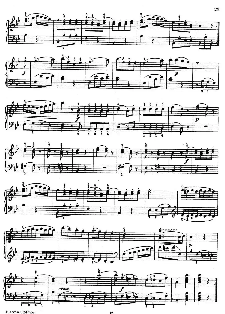 6 Viennese Sonatinas K.439b（6首维也纳小奏鸣曲·Ⅳ）