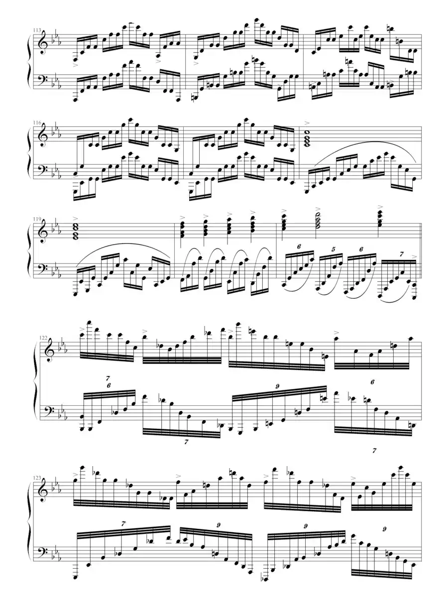 c小调练习曲（9632587410作曲版）