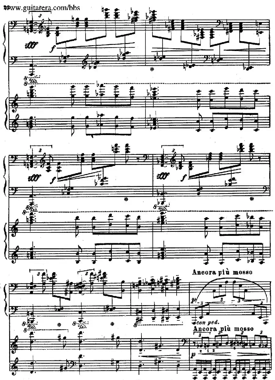 Variation on a Theme by Paganini（帕格尼尼主题变奏曲·双钢琴）