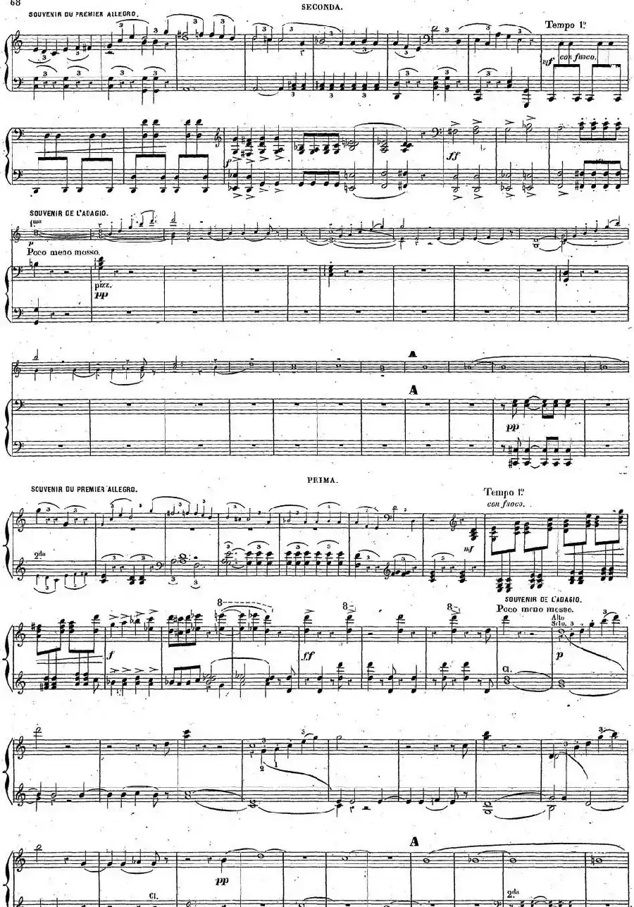 Harold en Italie Op.16 - 4 Hands（哈罗尔德在意大利·四手联弹）（P31——40）