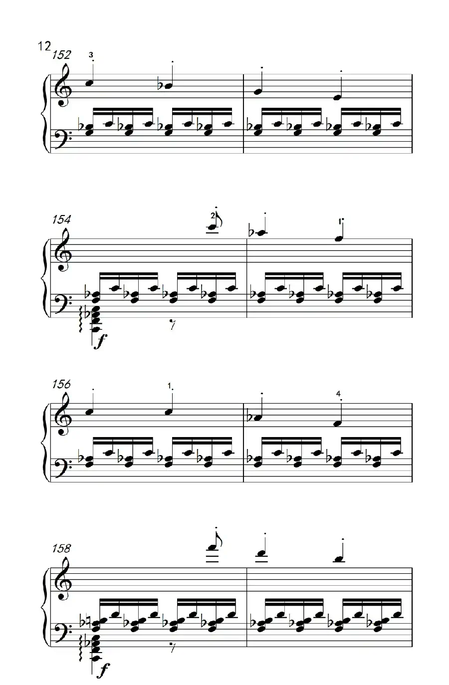 奏鸣曲 Opus 2 Nr.2 第一乐章(贝多芬奏鸣曲集 1)