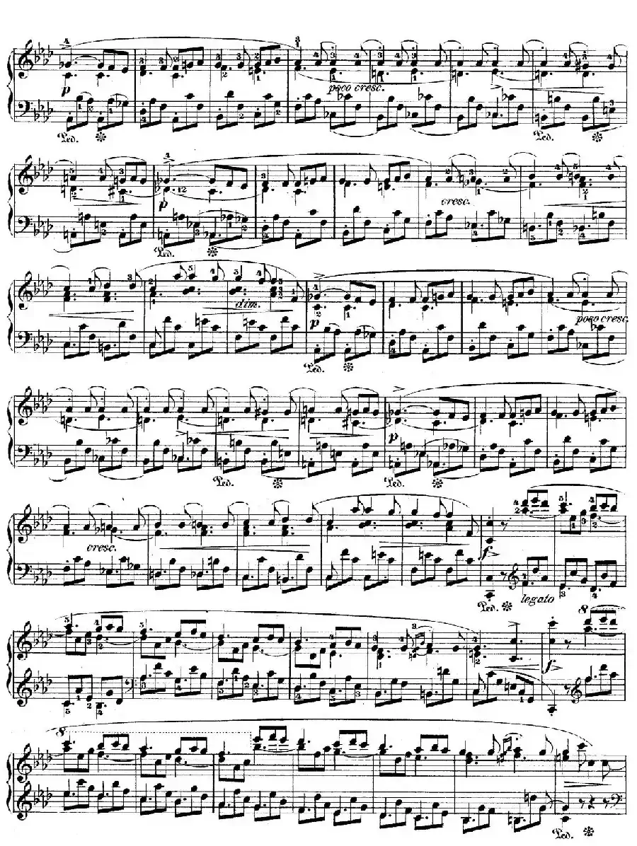 Tarantelle in A-flat Major Op.43（降A大调塔兰泰拉舞曲）
