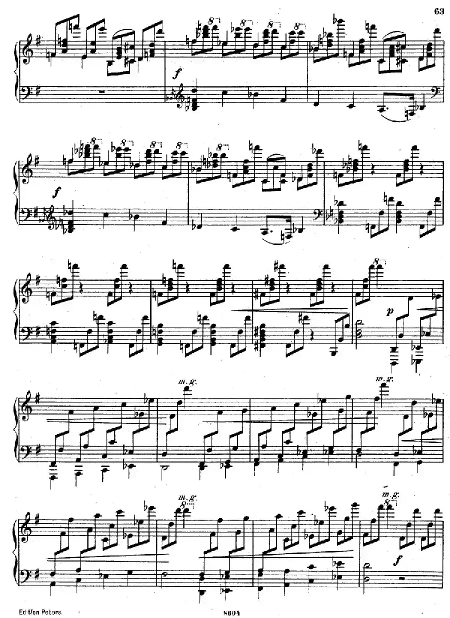 Six Etudes Op.23（6首练习曲·Ⅵ）