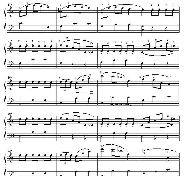 华丽大圆舞曲（简易版）