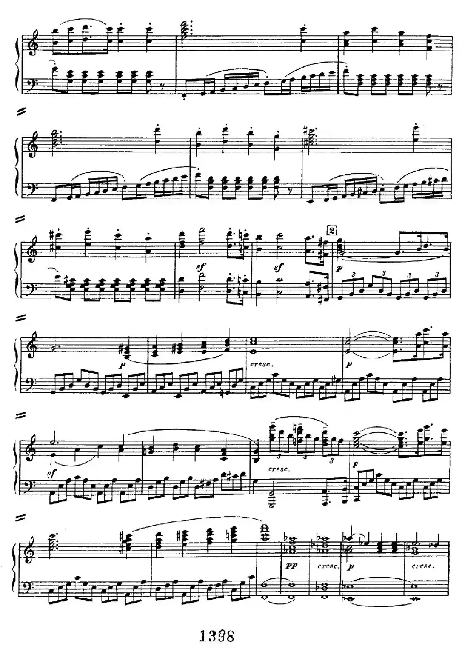 Triple Concerto in C Major Op.56（C大调三重协奏曲·双钢琴·Ⅰ）