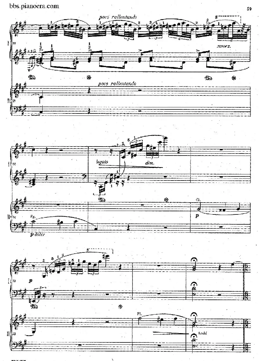 Grand Fantasy on Polish Airs Op.13（华丽的波兰民歌幻想曲·双钢琴版）