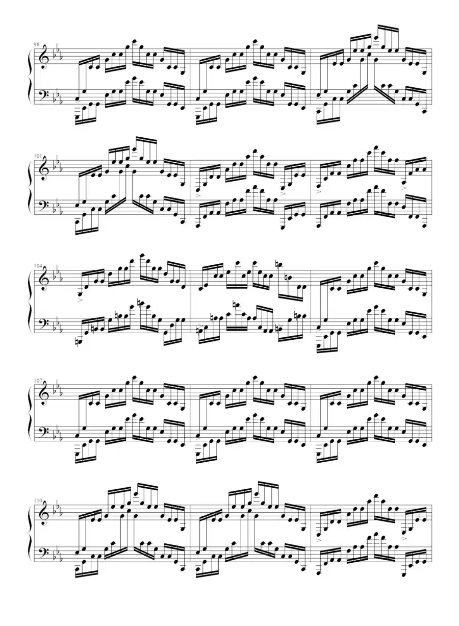 c小调练习曲（9632587410作曲版）