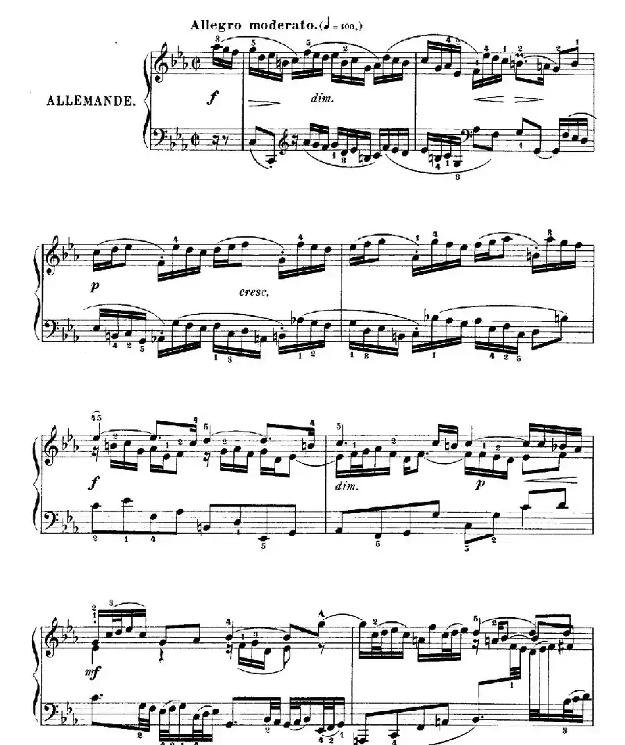 Six Partitas BWV 825-830（6首帕蒂塔·2）