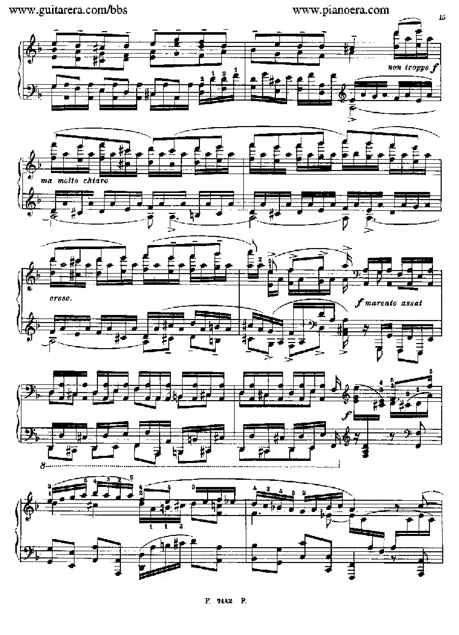 d小调托卡塔与赋格（BWV 565·柯尔托改编钢琴独奏版）