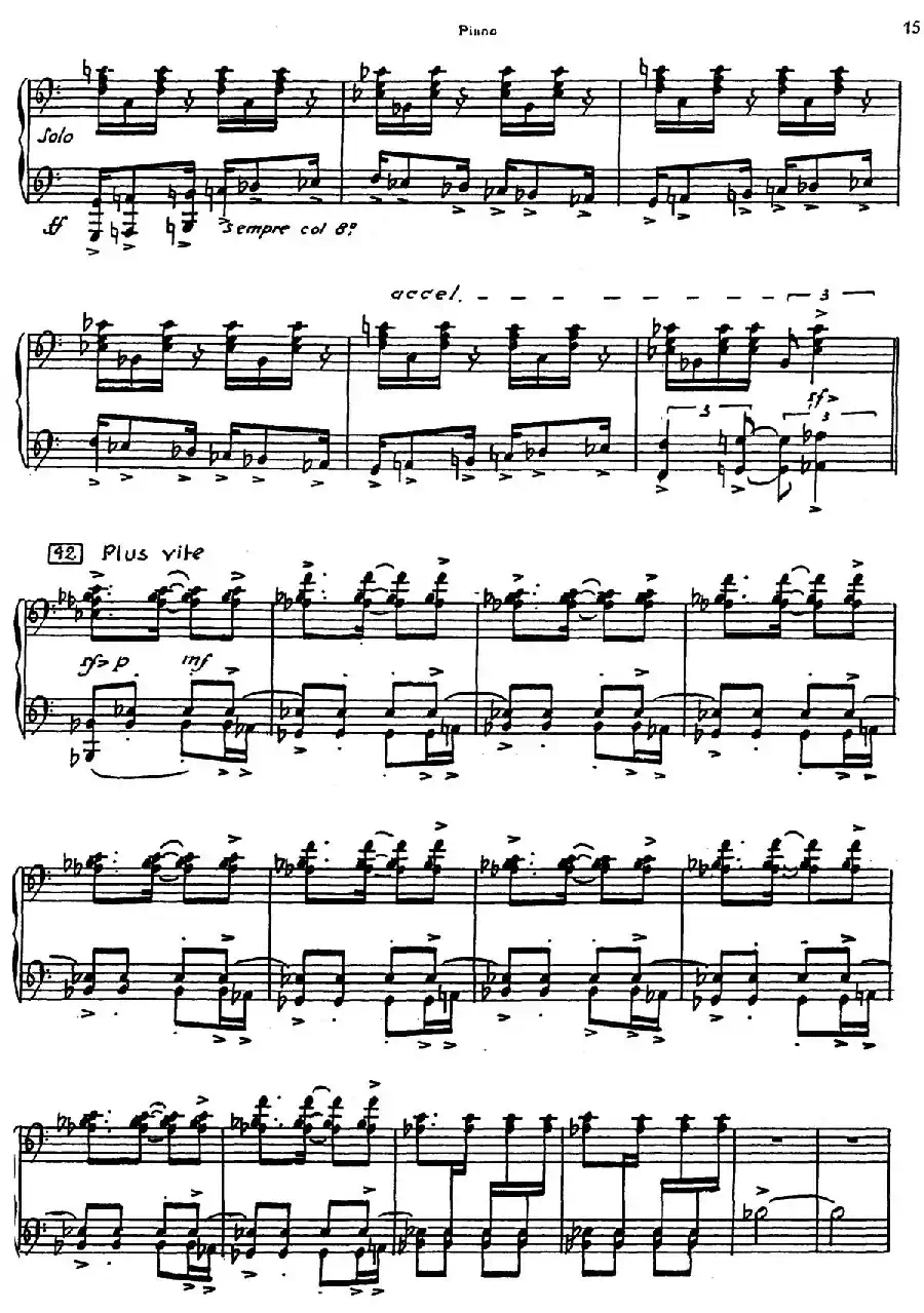 Nonetto(钢琴分谱)