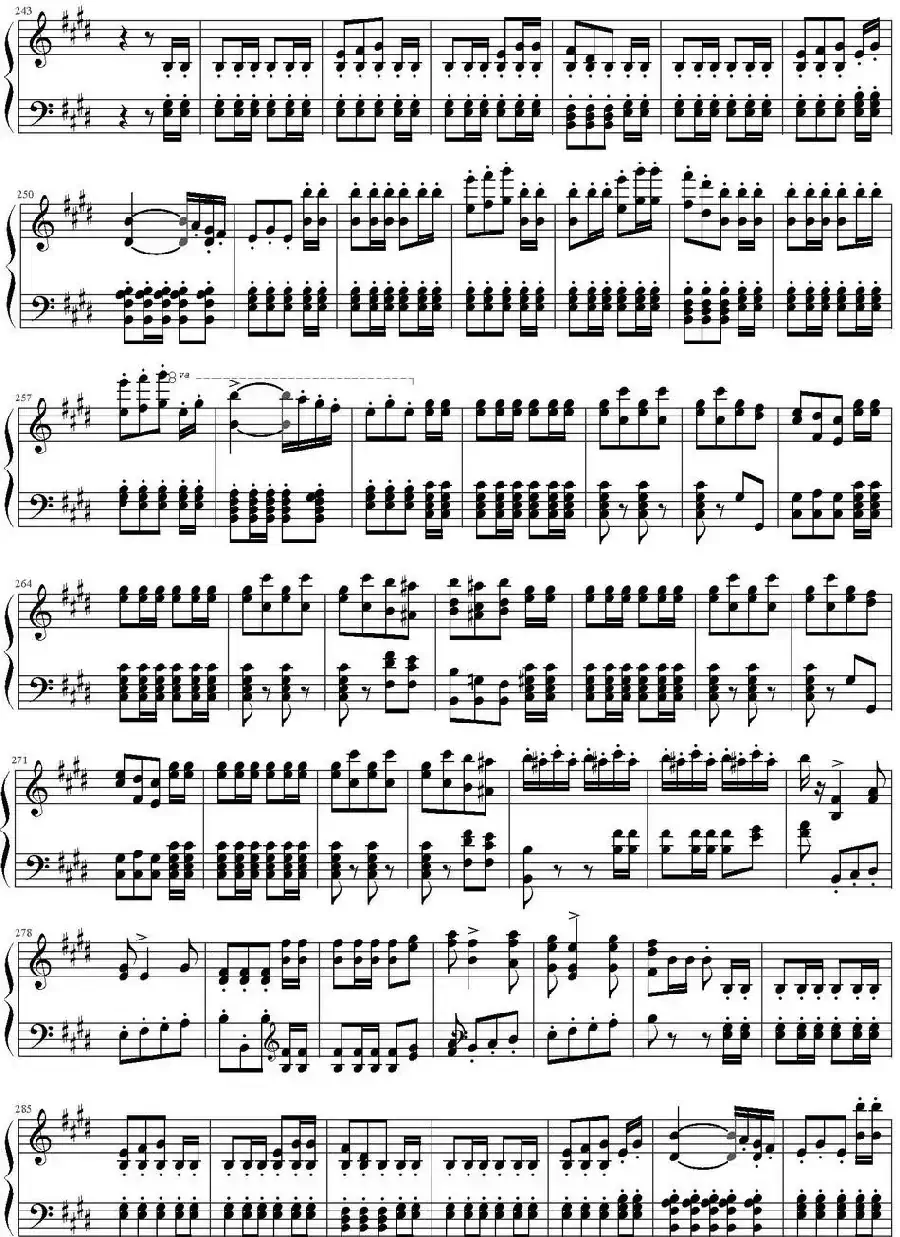 歌剧《威廉·退尔》序曲(钢琴独奏完整版)