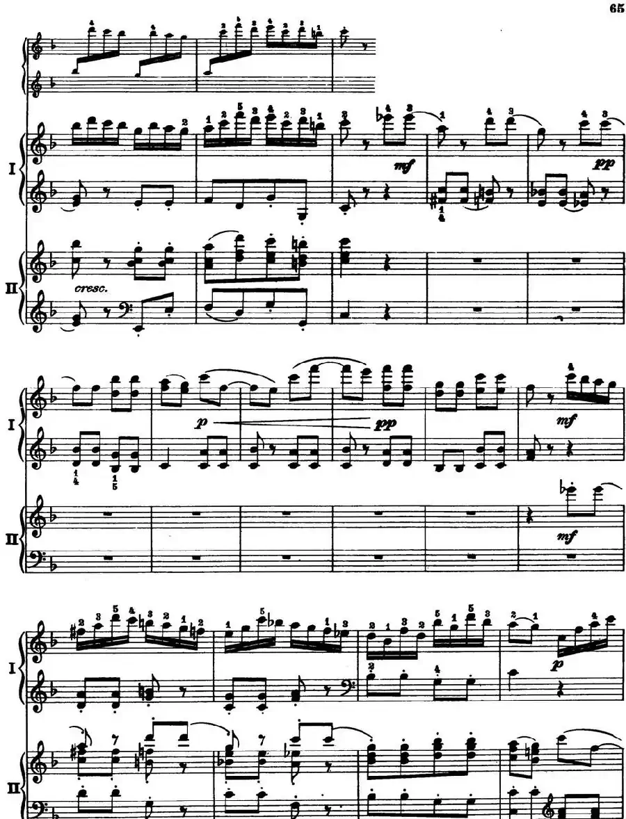 二十八部钢琴协奏曲 No.19（P61-78）