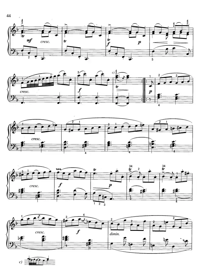 “田园”奏鸣曲（D大调）