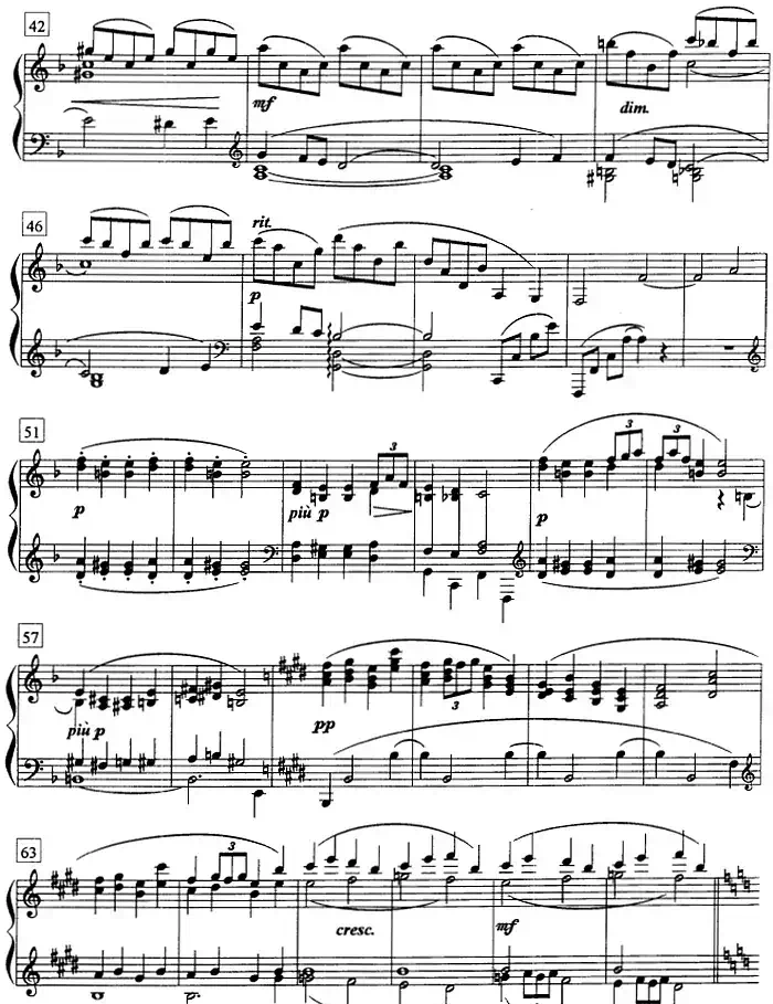 钢琴教程第七级 中外乐曲（幻想曲）