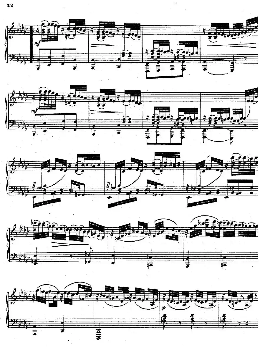 Sonata No.2 in c Minor Op.20（c小调第二钢琴奏鸣曲）