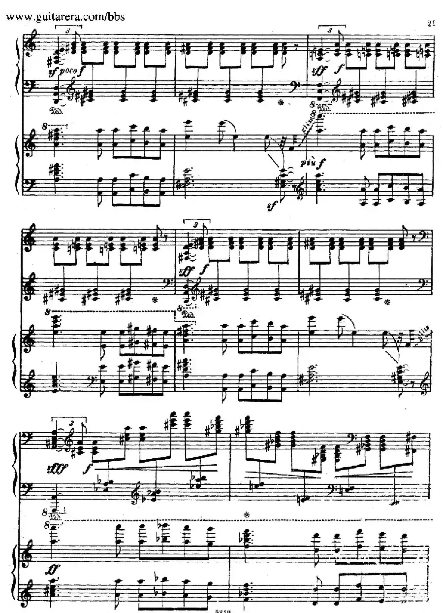 Variation on a Theme by Paganini（帕格尼尼主题变奏曲·双钢琴）