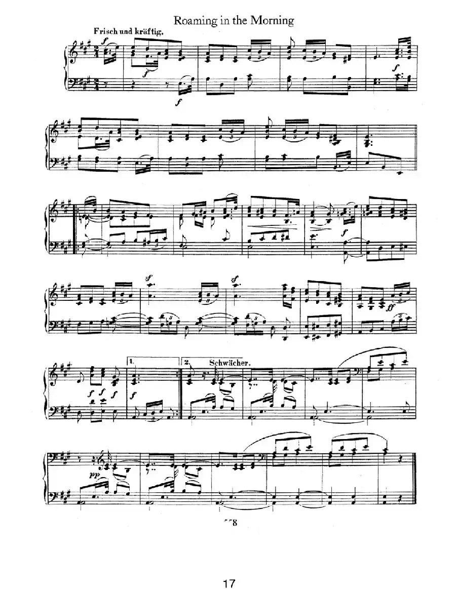 Album für die Jugend Op.68（儿童钢琴曲集）
