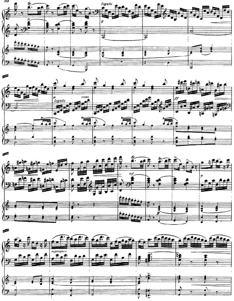 二十八部钢琴协奏曲 No.25（P46-50）