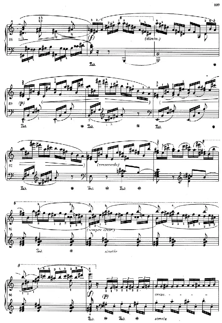 RONDEAU Op.73 （C大调双钢琴回旋曲·独奏版）