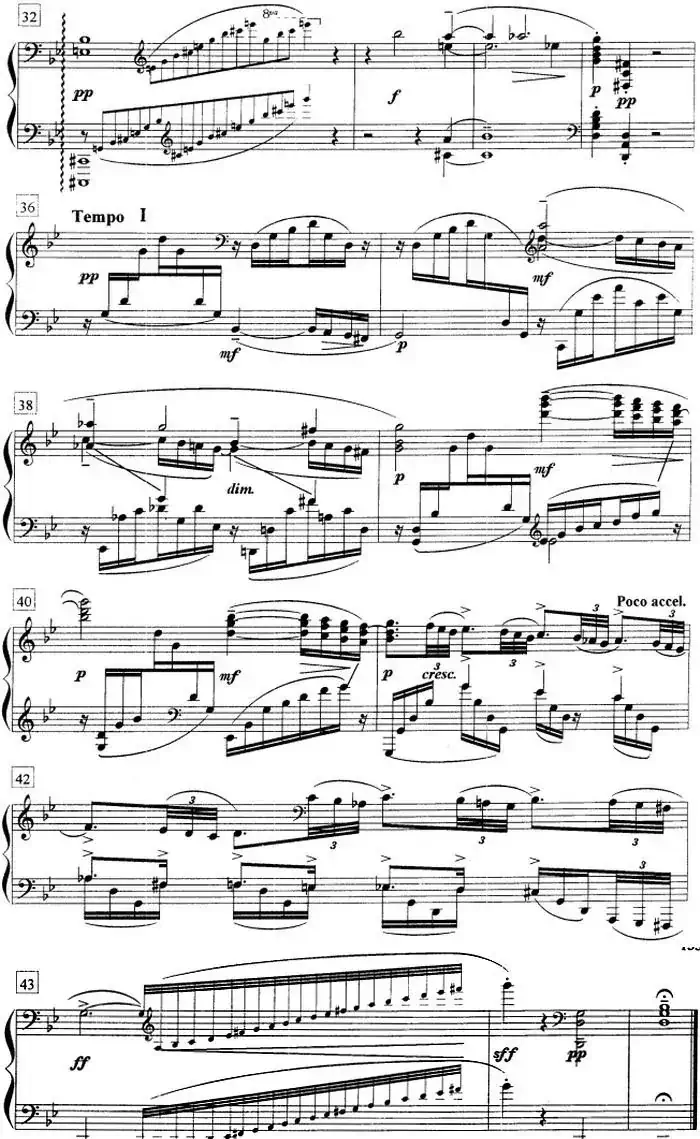 钢琴教程第八级 练习曲（Op.33 No.5）