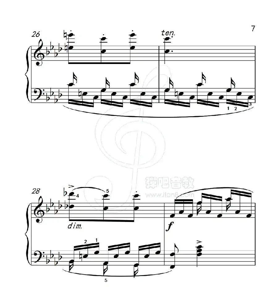 练习曲 57（克拉莫钢琴练习曲60首）