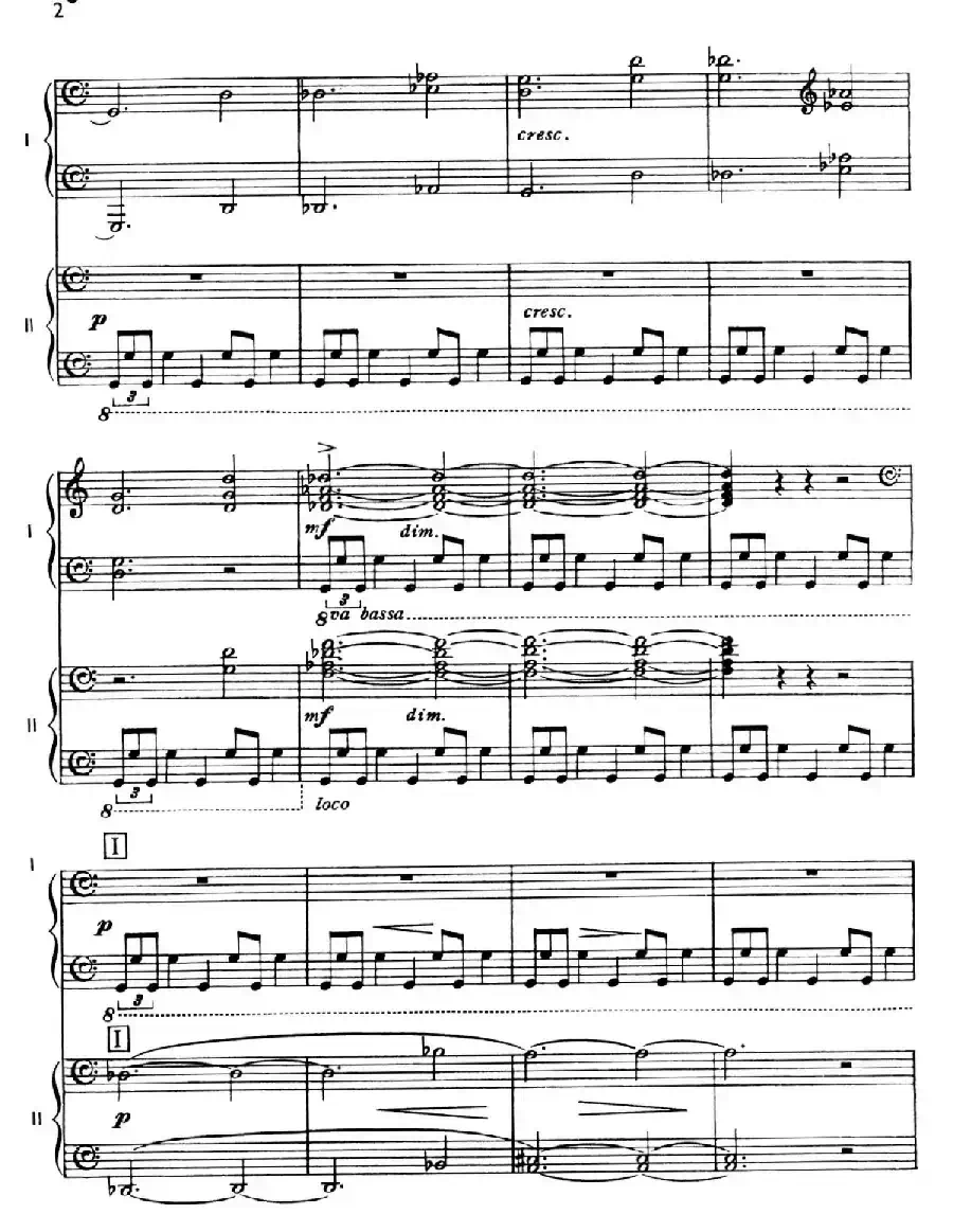 The Planets Op.32（双钢琴）（行星·第一乐章 火星—战争使者）